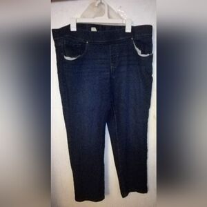 Terra & Sky Dark Blue Ankle Jeans